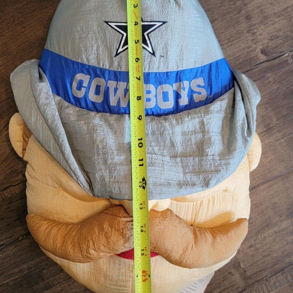 DALLAS COWBOYS Vintage 1995 NFL Team Heroes Plush Stuffins Stuffed Animal NWT - Picture 8 of 9